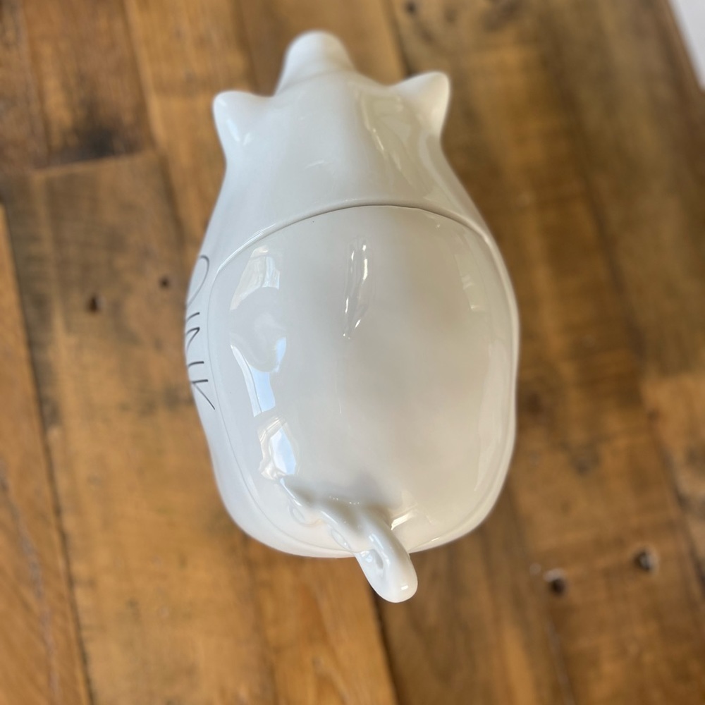 RAE Dunn Oink Pig Cookie Jar NEW - Picture 5 of 7